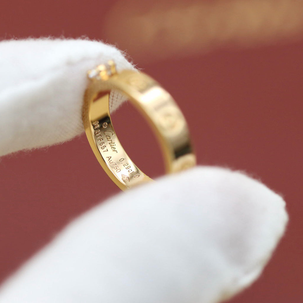 [Rose Tomorrow]LOVE RING 3.6MM 1 BIG DIAMOND
