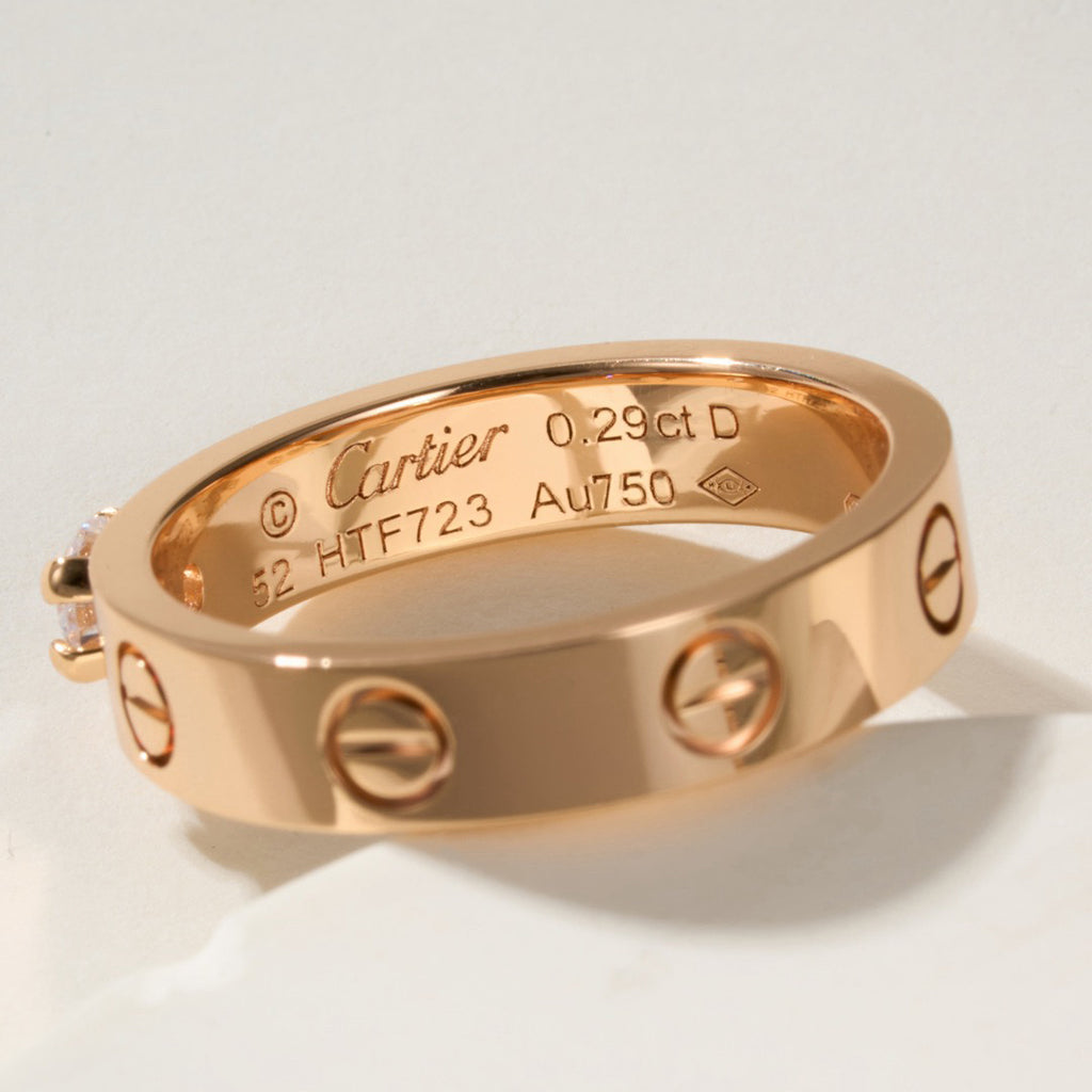 [Rose Tomorrow]LOVE RING 3.6MM 1 BIG DIAMOND