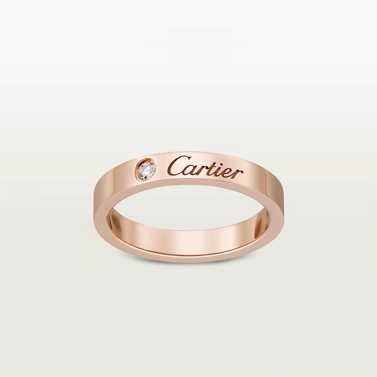 [Rose Tomorrow]LOVE RING 4MM 1 DIAMOND