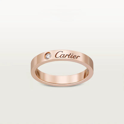 [Rose Tomorrow]LOVE RING 4MM 1 DIAMOND