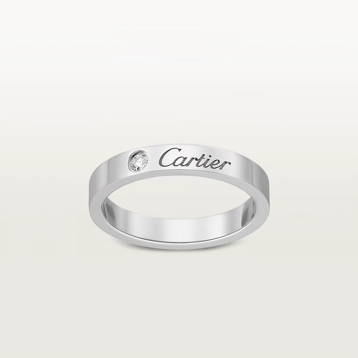 [Rose Tomorrow]LOVE RING 4MM 1 DIAMOND