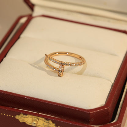 [Rose Tomorrow]JUSTE 1.8MM FULL DIAMOND RING