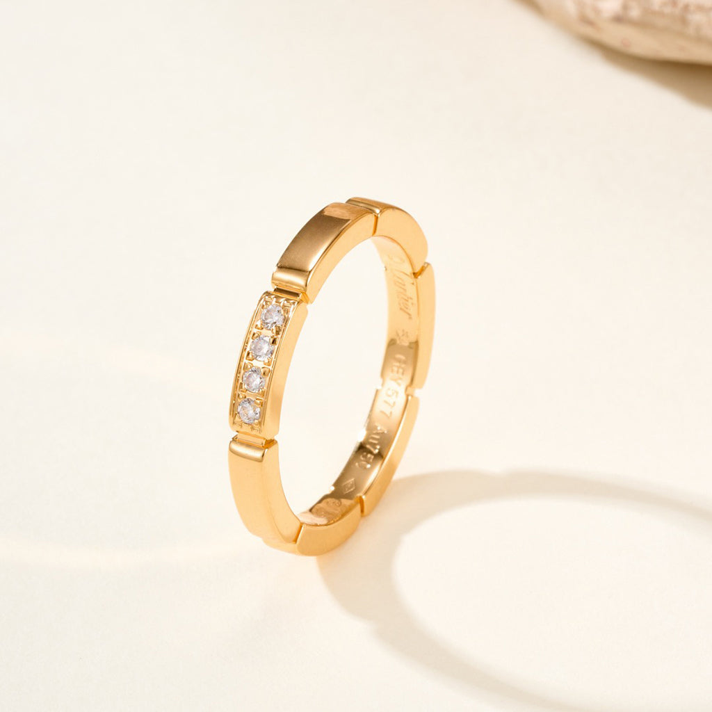 [Rose Tomorrow]MAILLON PANTHERE 4 DIAMOND RING