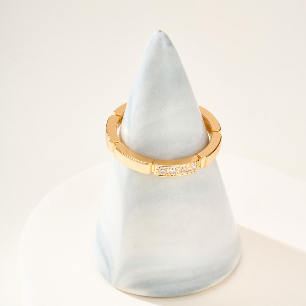 [Rose Tomorrow]MAILLON PANTHERE 4 DIAMOND RING