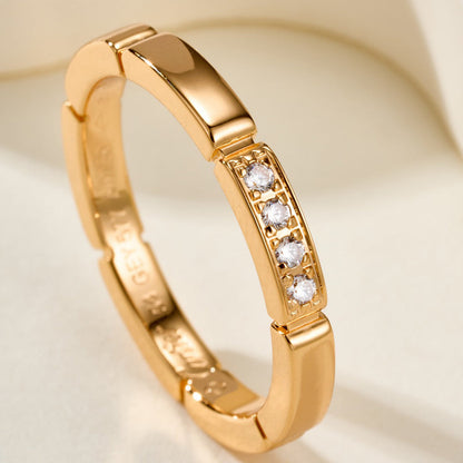 [Rose Tomorrow]MAILLON PANTHERE 4 DIAMOND RING