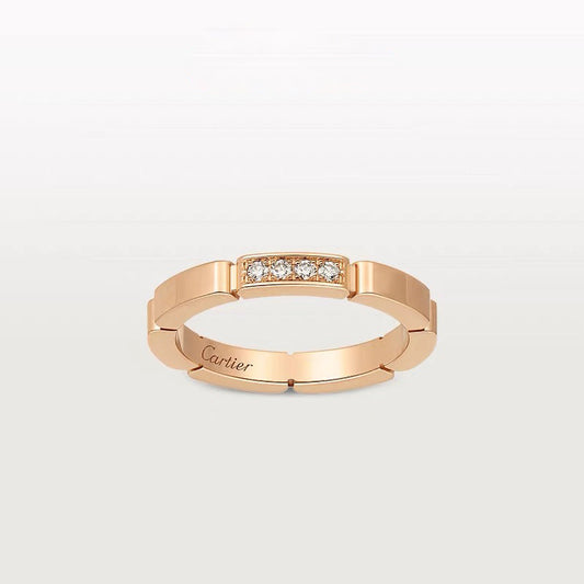 [Rose Tomorrow]MAILLON PANTHERE 4 DIAMOND RING
