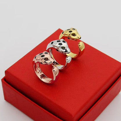 [Rose Tomorrow]PANTHERE SPOTTED MEDIUM RING