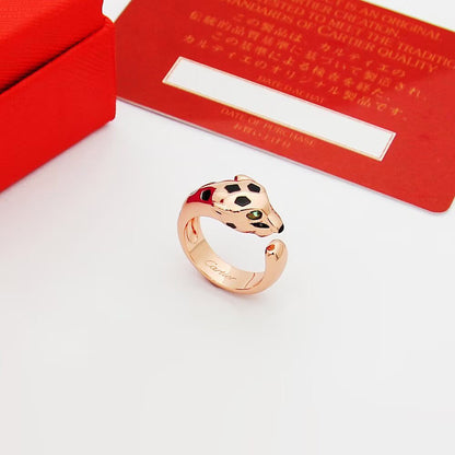 [Rose Tomorrow]PANTHERE SPOTTED MEDIUM RING