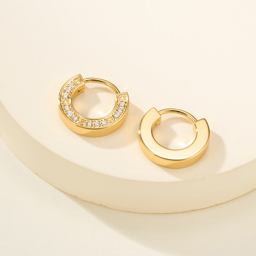 [Rose Tomorrow]LOVE DIAMOND EARRINGS