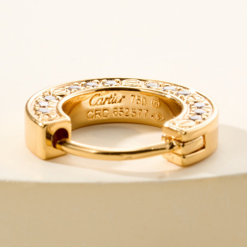 [Rose Tomorrow]LOVE DIAMOND EARRINGS