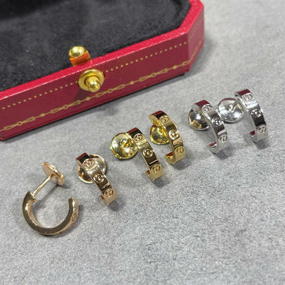 [Rose Tomorrow]LOVE EARRINGS 2.65 MM NO DIAMOND SMALL
