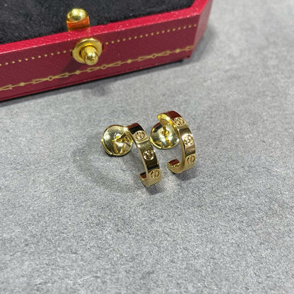 [Rose Tomorrow]LOVE EARRINGS 2.65 MM NO DIAMOND SMALL