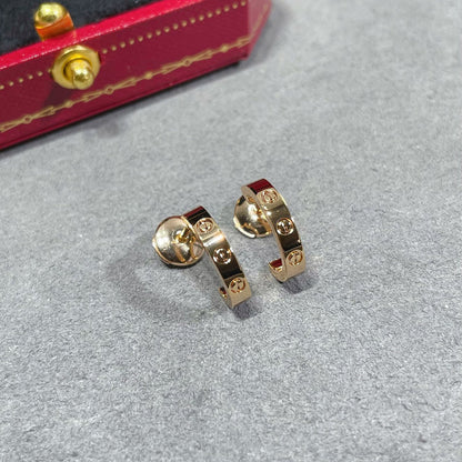 [Rose Tomorrow]LOVE EARRINGS 2.65 MM NO DIAMOND SMALL