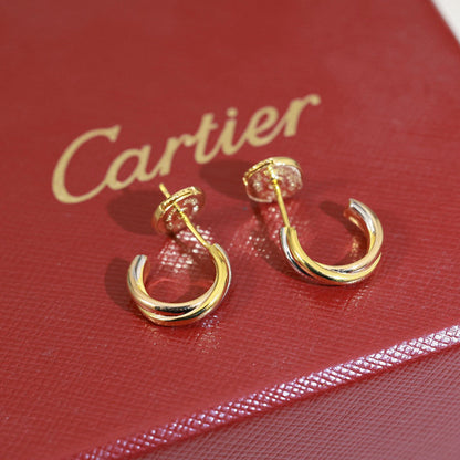 [Rose Tomorrow]TRINITY ON DIAMOND MINI EARRINGS