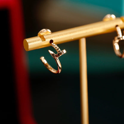 [Rose Tomorrow]JUSTE NO DIAMOND SMALL EARRINGS
