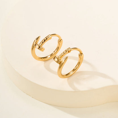 [Rose Tomorrow]JUSTE NO DIAMOND MINI EARRINGS