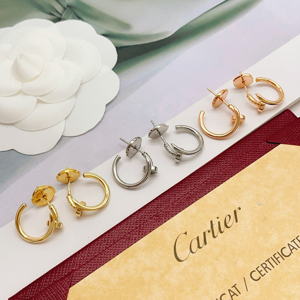 [Rose Tomorrow]JUSTE NO DIAMOND MINI EARRINGS