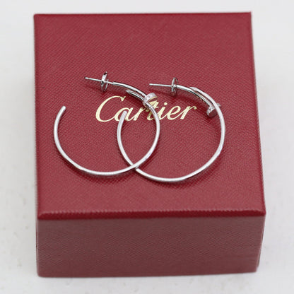 [Rose Tomorrow]JUSTE HALF DIAMOND LARGE EARRINGS