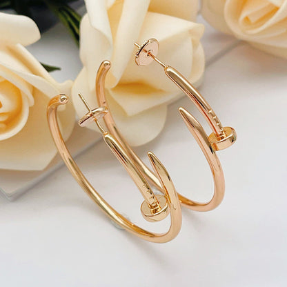 [Rose Tomorrow]JUSTE NO DIAMOND LARGE EARRINGS