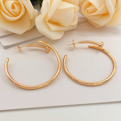 [Rose Tomorrow]JUSTE NO DIAMOND LARGE EARRINGS
