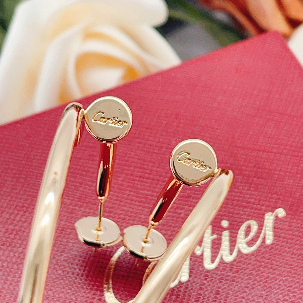 [Rose Tomorrow]JUSTE NO DIAMOND LARGE EARRINGS