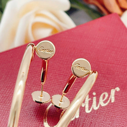 [Rose Tomorrow]JUSTE NO DIAMOND LARGE EARRINGS