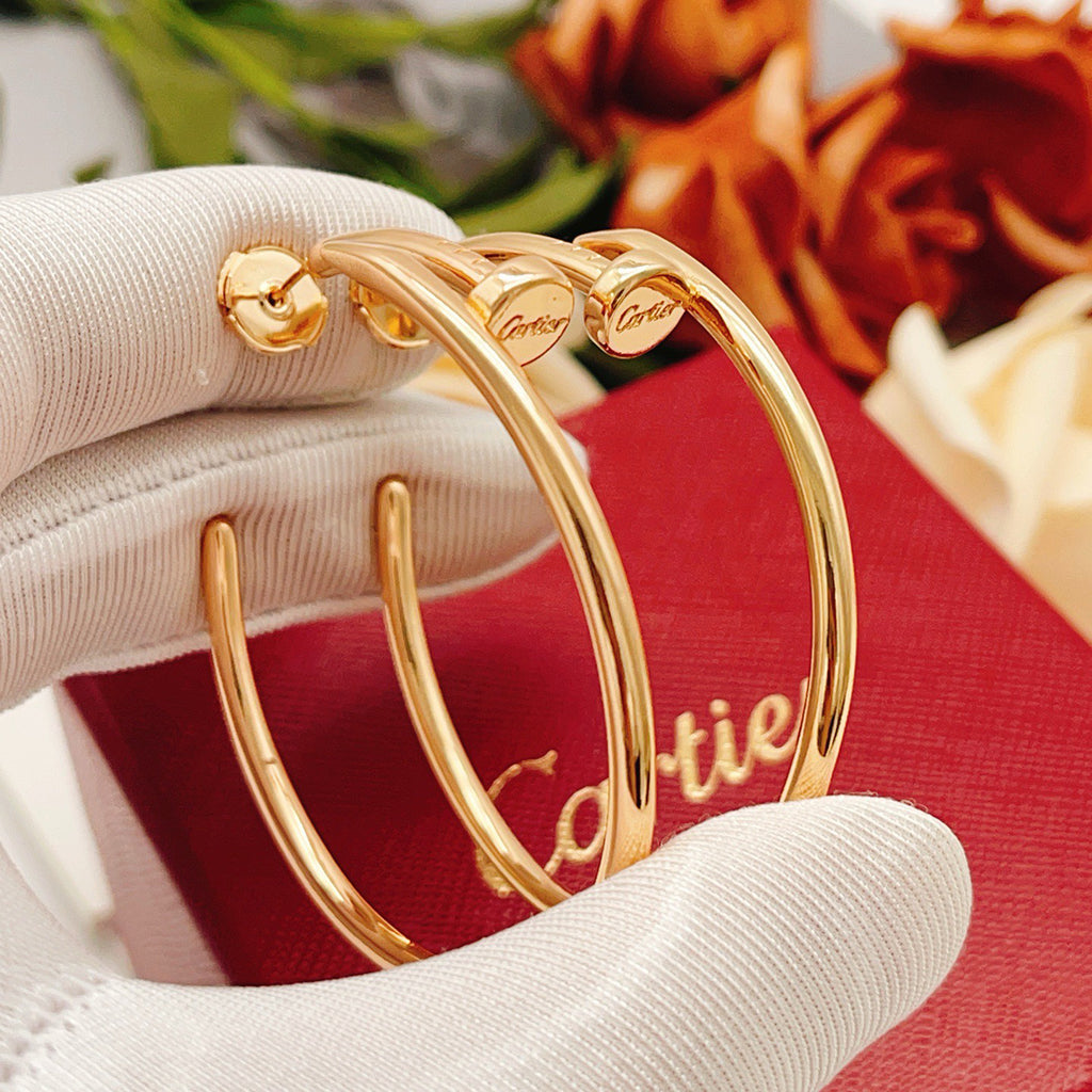 [Rose Tomorrow]JUSTE NO DIAMOND LARGE EARRINGS