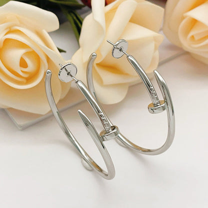[Rose Tomorrow]JUSTE NO DIAMOND LARGE EARRINGS