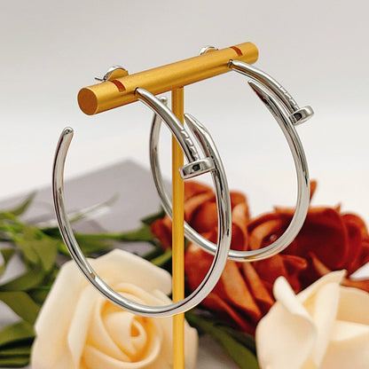 [Rose Tomorrow]JUSTE NO DIAMOND LARGE EARRINGS