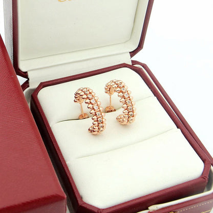[Rose Tomorrow]CLASH FULL DIAMOND MEDIUM EARRINGS
