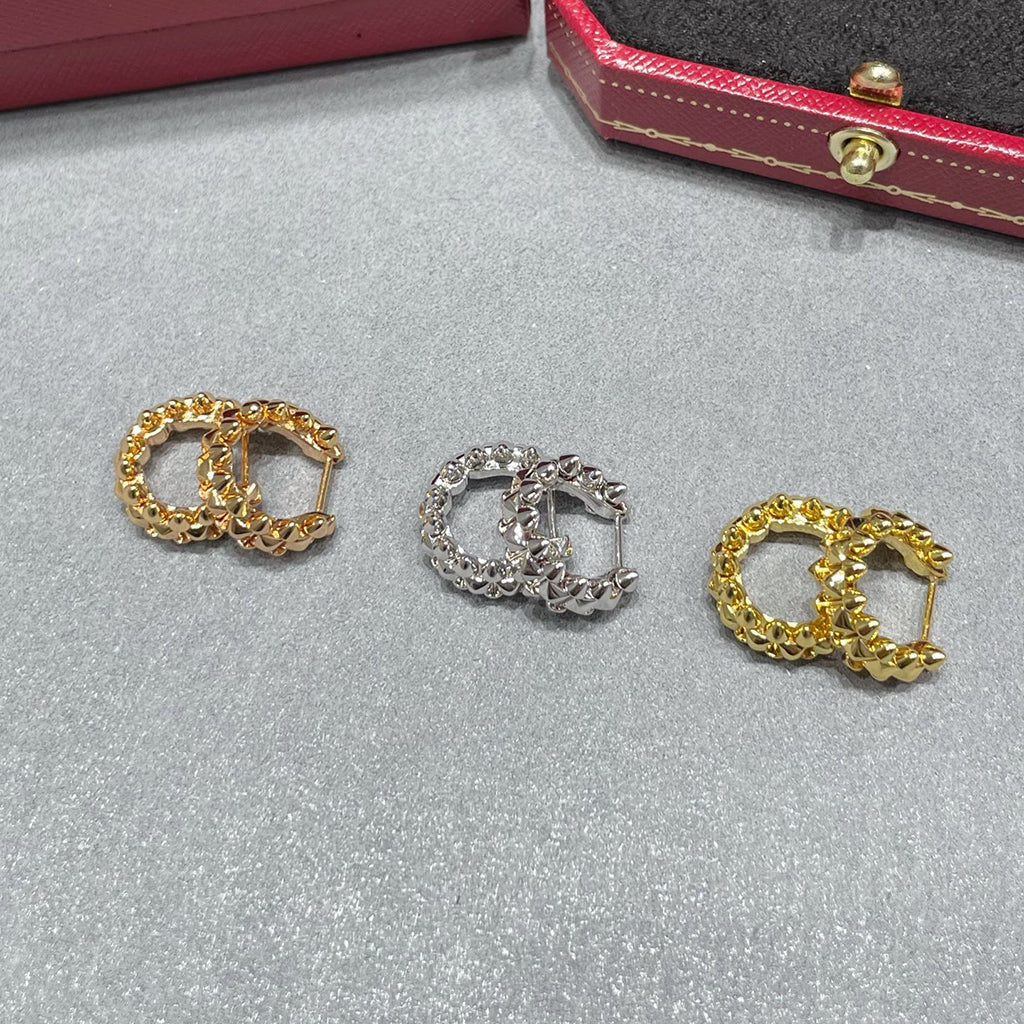 [Rose Tomorrow]CLASH MINI HOOP EARRINGS