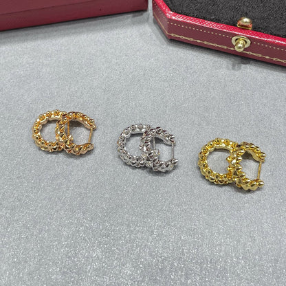 [Rose Tomorrow]CLASH MINI HOOP EARRINGS