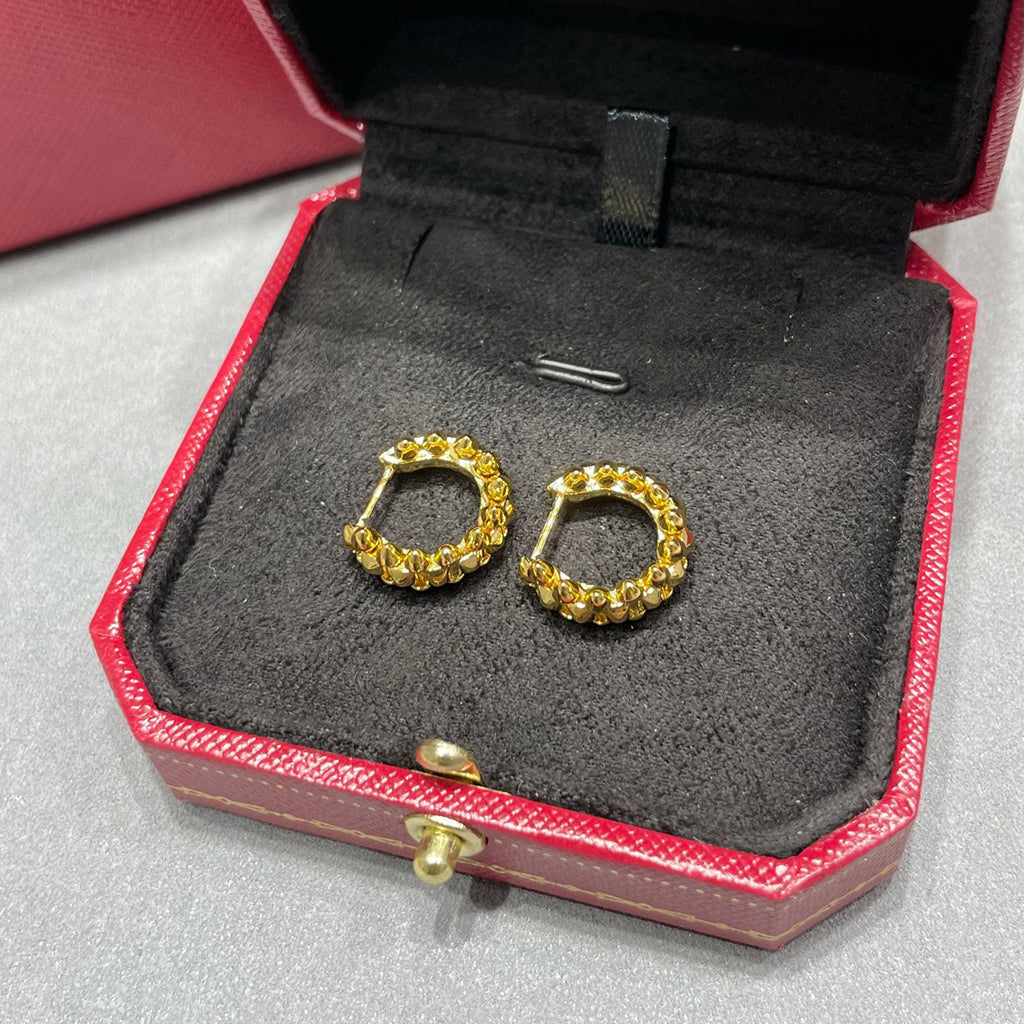 [Rose Tomorrow]CLASH MINI HOOP EARRINGS