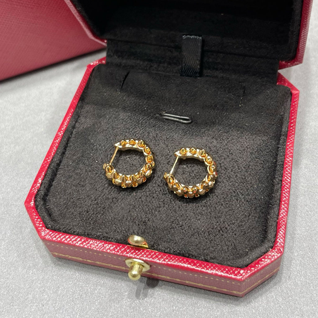 [Rose Tomorrow]CLASH MINI HOOP EARRINGS