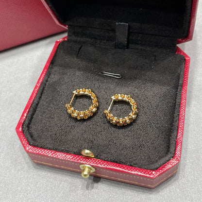 [Rose Tomorrow]CLASH MINI HOOP EARRINGS