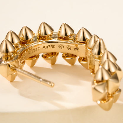 [Rose Tomorrow]CLASH MINI HOOP EARRINGS