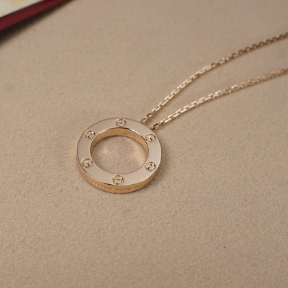 [Rose Tomorrow]LOVE NECKLACE 16MM