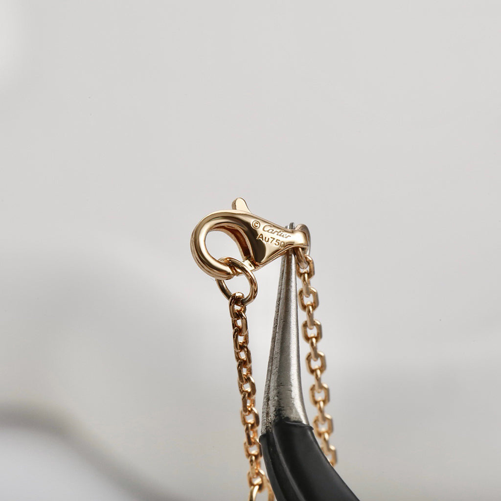 [Rose Tomorrow]JUSTE NECKLACE FULL DIAMOND