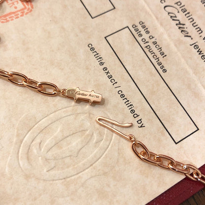 [Rose Tomorrow]JUSTE NECKLACE FULL DIAMONDS