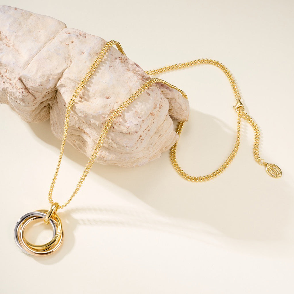[Rose Tomorrow]TRINITY LARGE NECKLACE