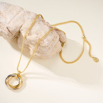 [Rose Tomorrow]TRINITY LARGE NECKLACE