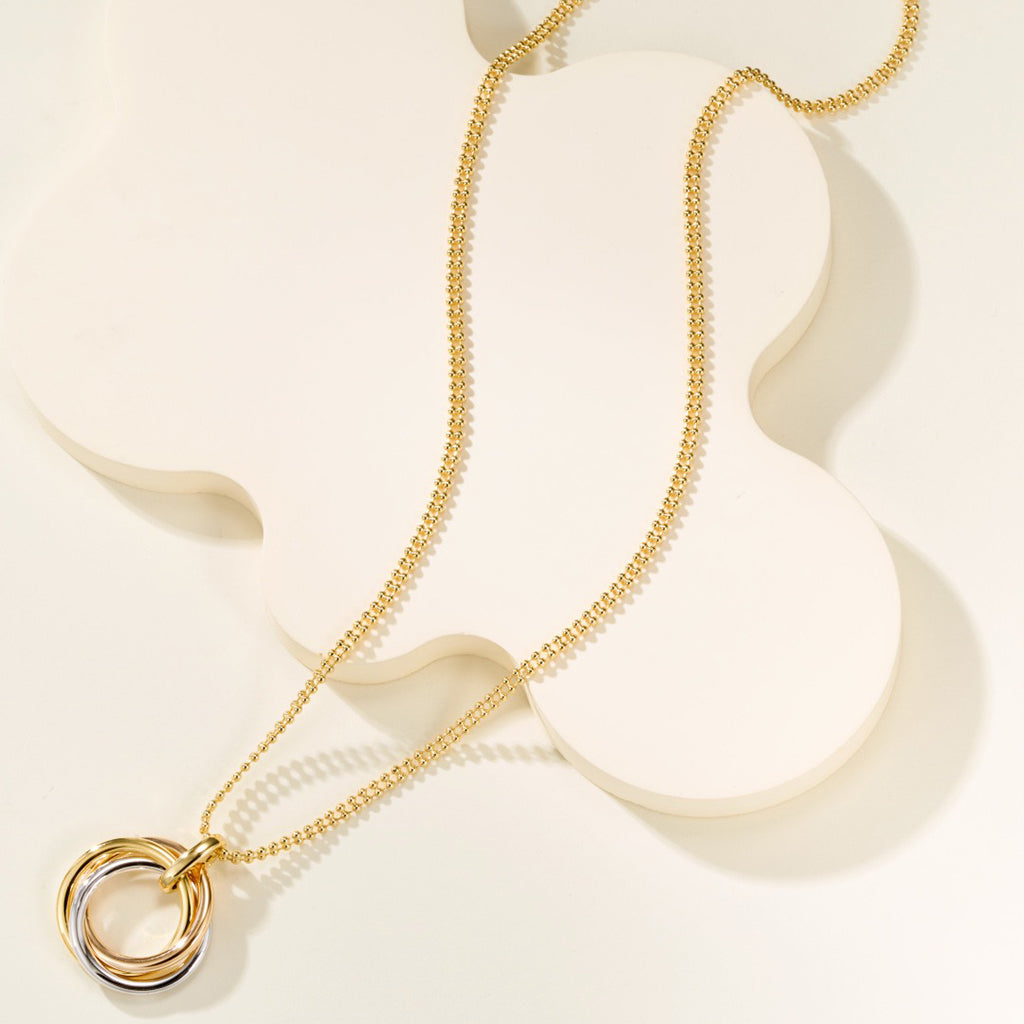 [Rose Tomorrow]TRINITY LARGE NECKLACE