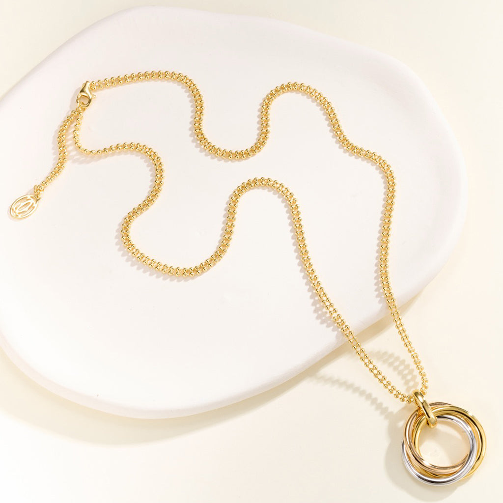 [Rose Tomorrow]TRINITY LARGE NECKLACE