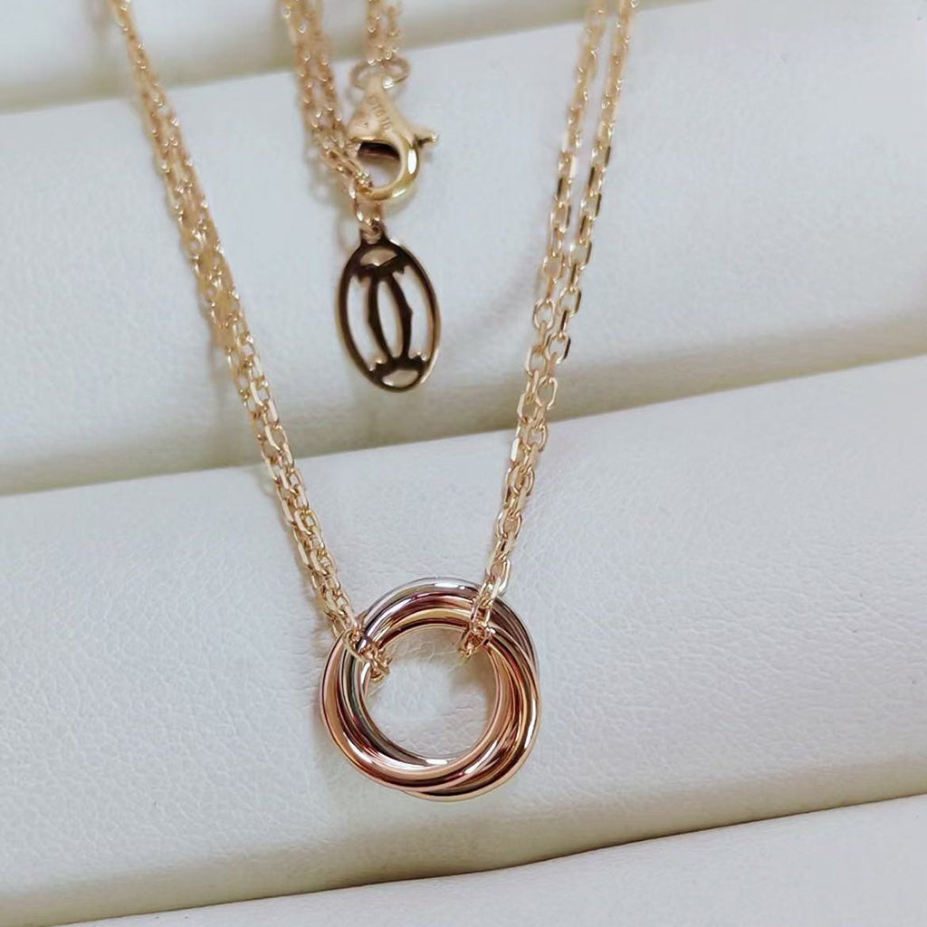 [Rose Tomorrow]TRINITY MINI NECKLACE
