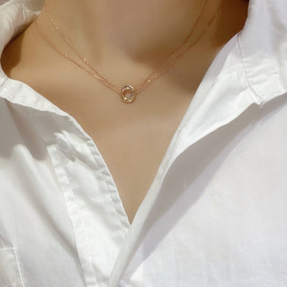 [Rose Tomorrow]TRINITY MINI NECKLACE