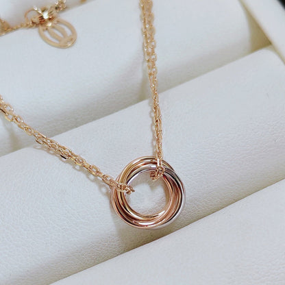 [Rose Tomorrow]TRINITY MINI NECKLACE