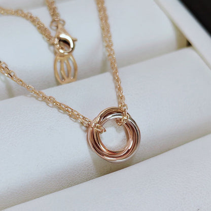[Rose Tomorrow]TRINITY MINI NECKLACE