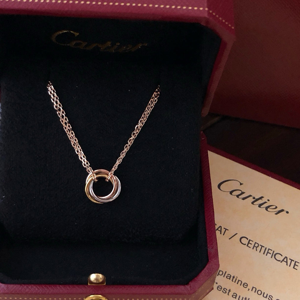 [Rose Tomorrow]TRINITY MINI NECKLACE