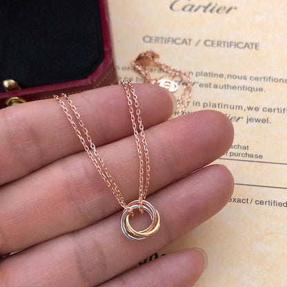 [Rose Tomorrow]TRINITY MINI NECKLACE