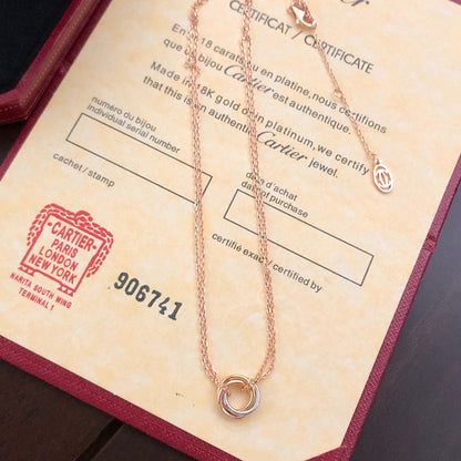 [Rose Tomorrow]TRINITY MINI NECKLACE